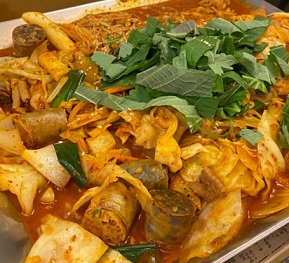 순대전골