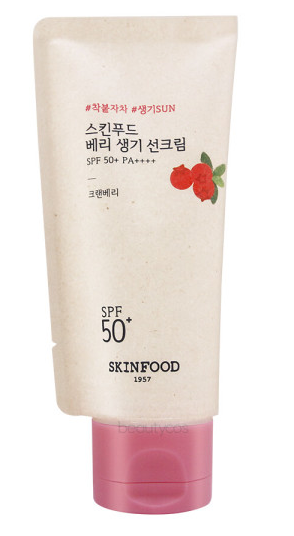 스킨푸드 베리 생기 선크림