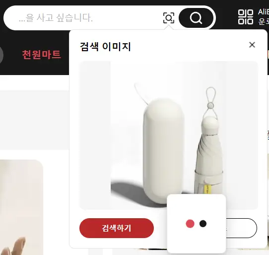 알리익스프레스 이미지 검색 양산 1