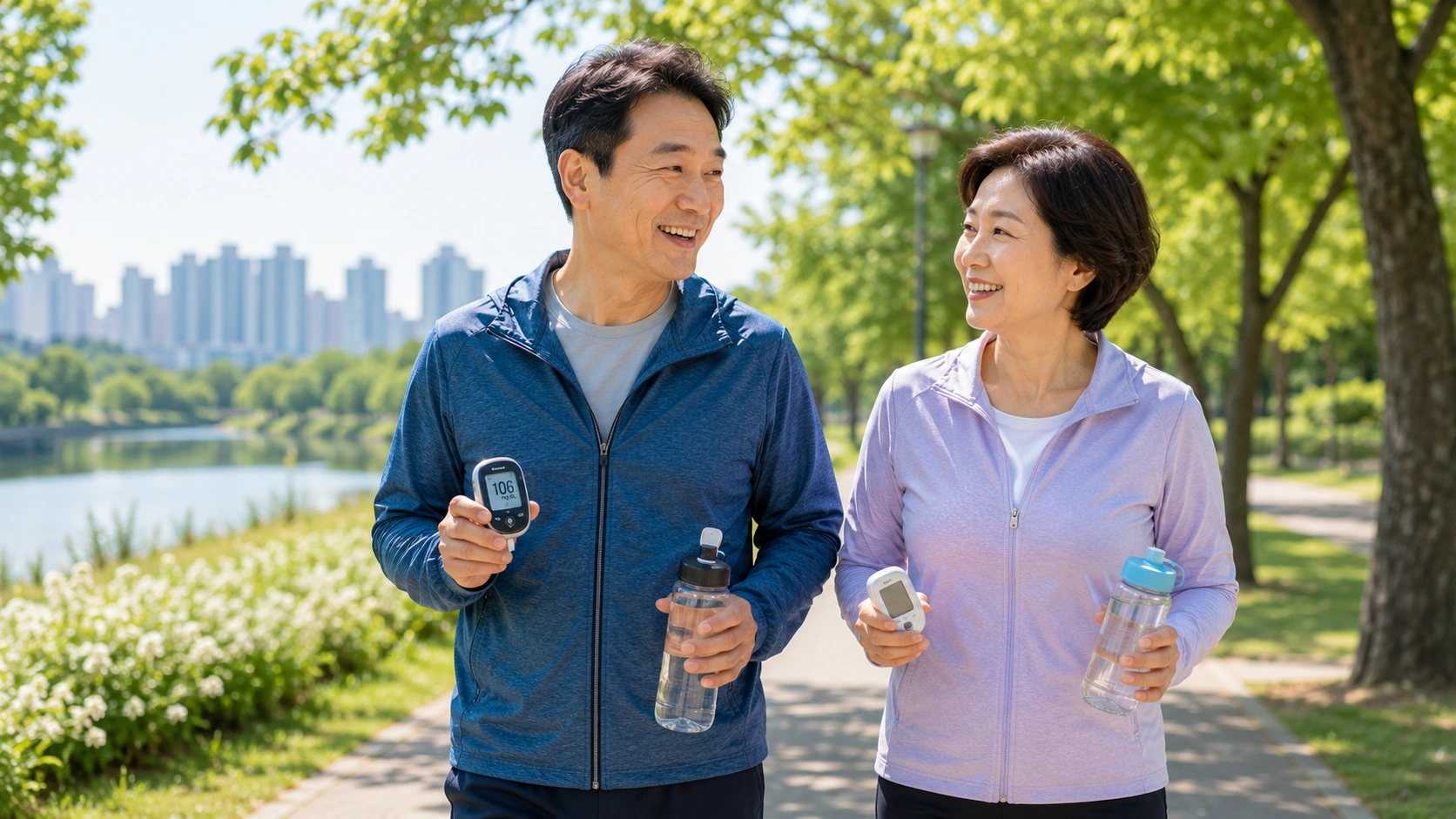 당뇨약_꾸준한혈당관리_산책