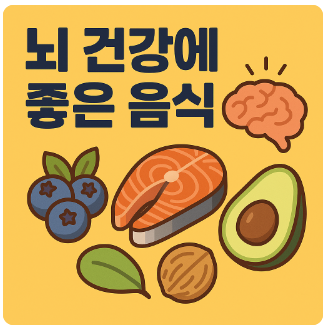 뇌 건강에 좋은 음식
