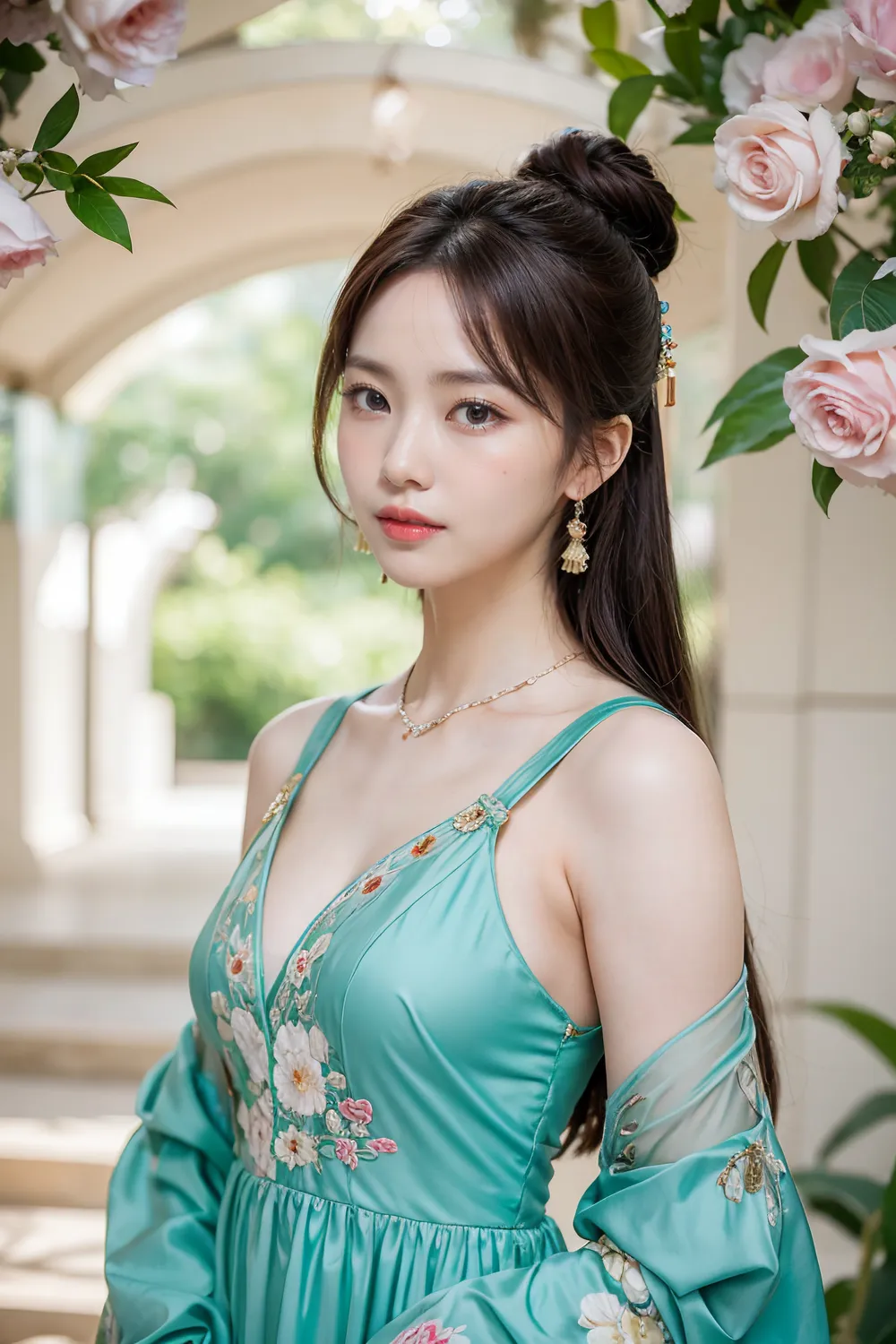 Stable diffusion AI Picture-Cheongsam
