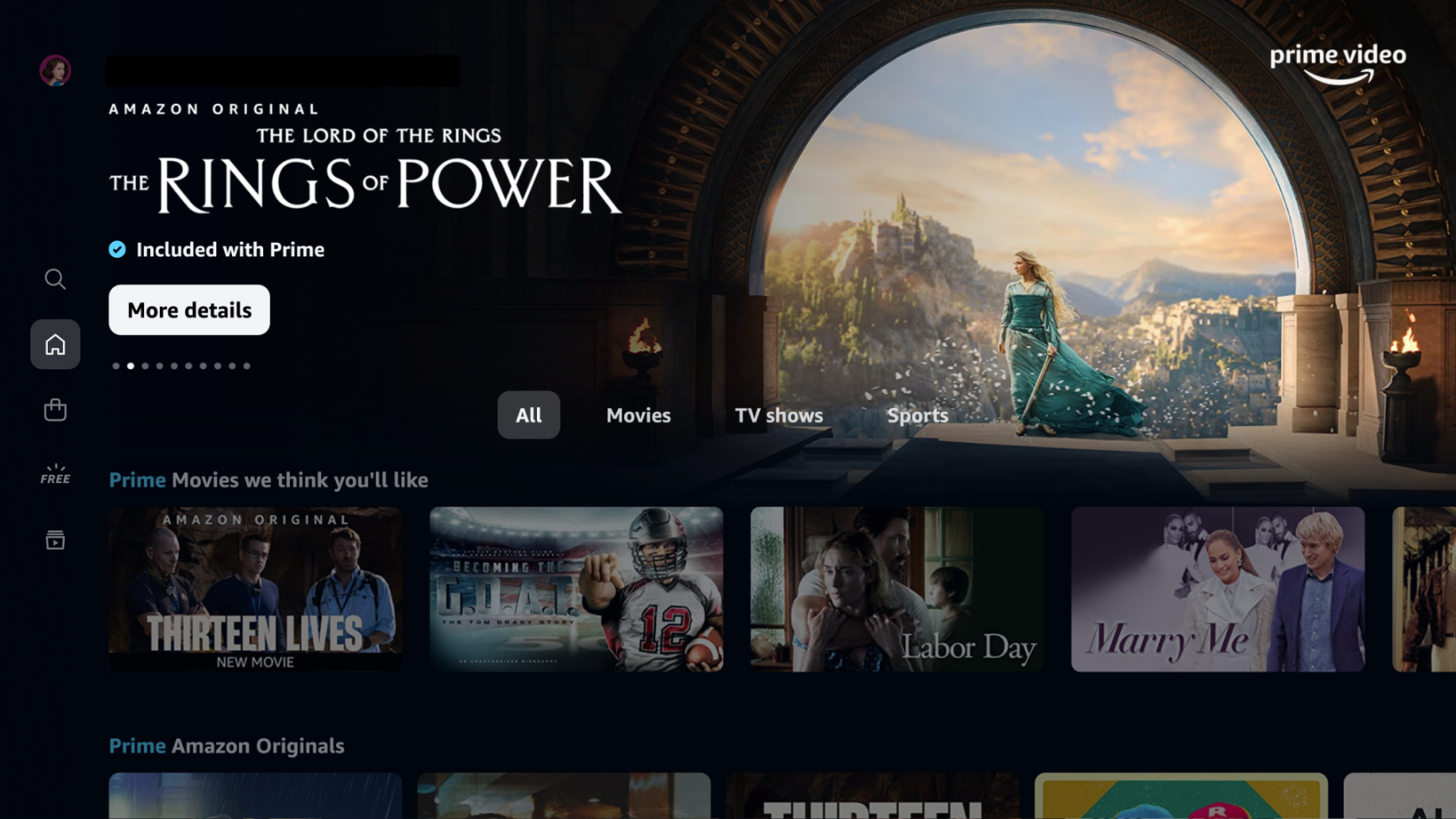 Prime Video, Android TV