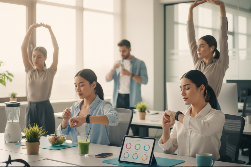 바쁜 직장인을 위한 간단 건강관리