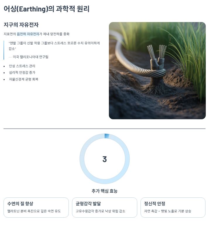 접지의 과학적 원리