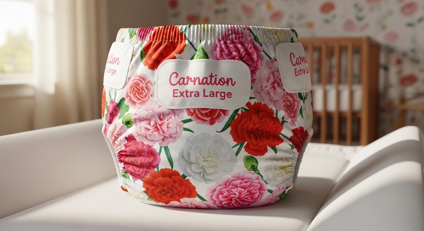 카네이션 기저귀 특대형
