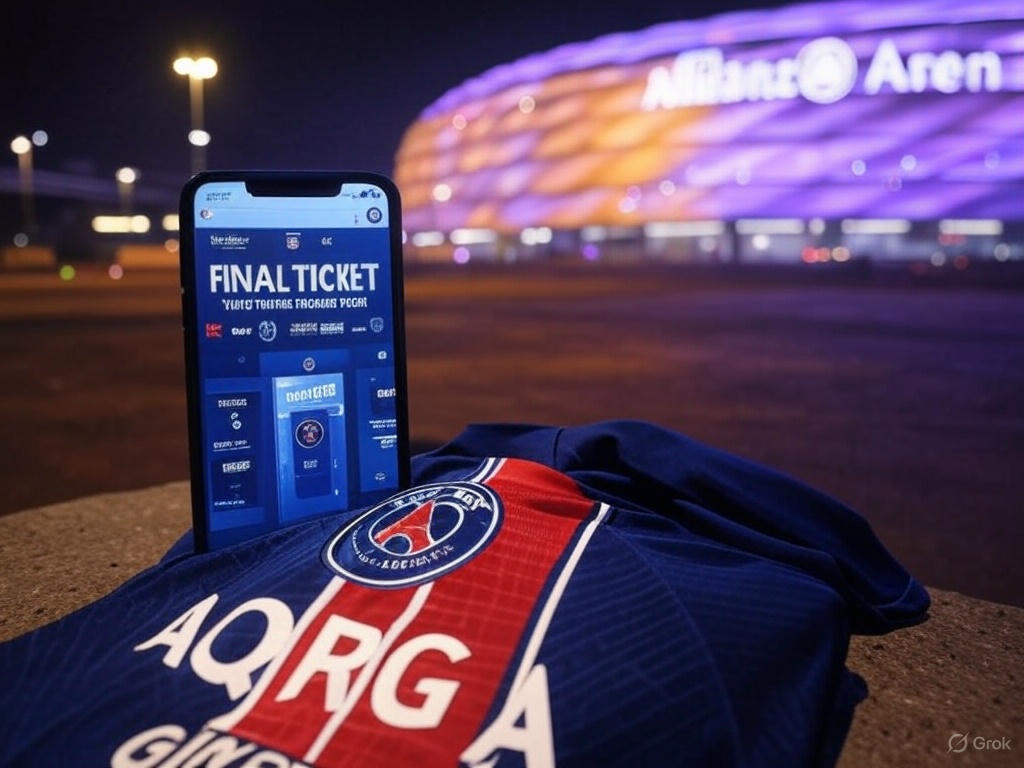 "PSG 챔피언스리그 결승 응원석 2025"