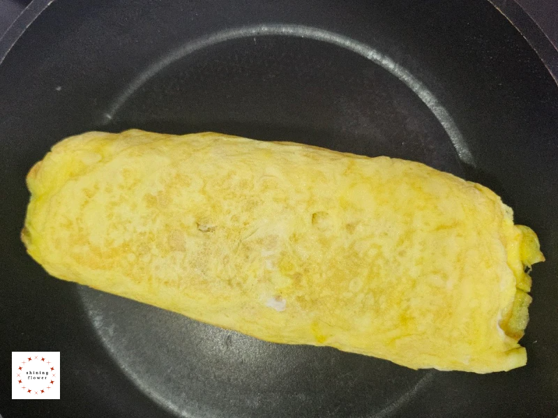 계란말이-4면 모두 익힌 모습