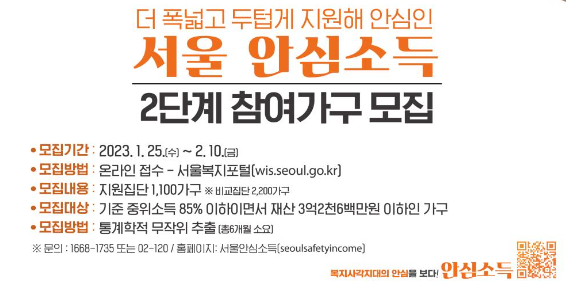 2023서울시안심소득