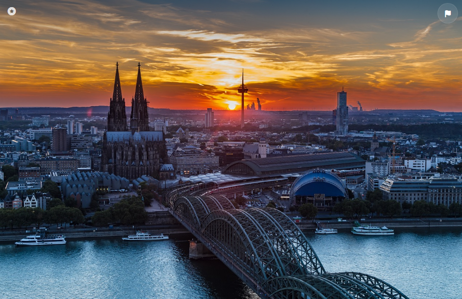 독일여행 대성당을 볼 수 있는 쾰른