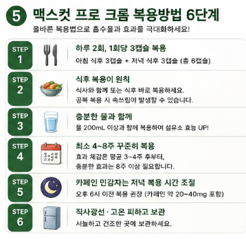맥스컷-프로-크롬-차이-내돈내산-후기-성분-복용방법