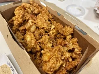 노랑통닭 메뉴 추천 갈릭인더딥 순살3종 엄청큰 후라이드 가격_15