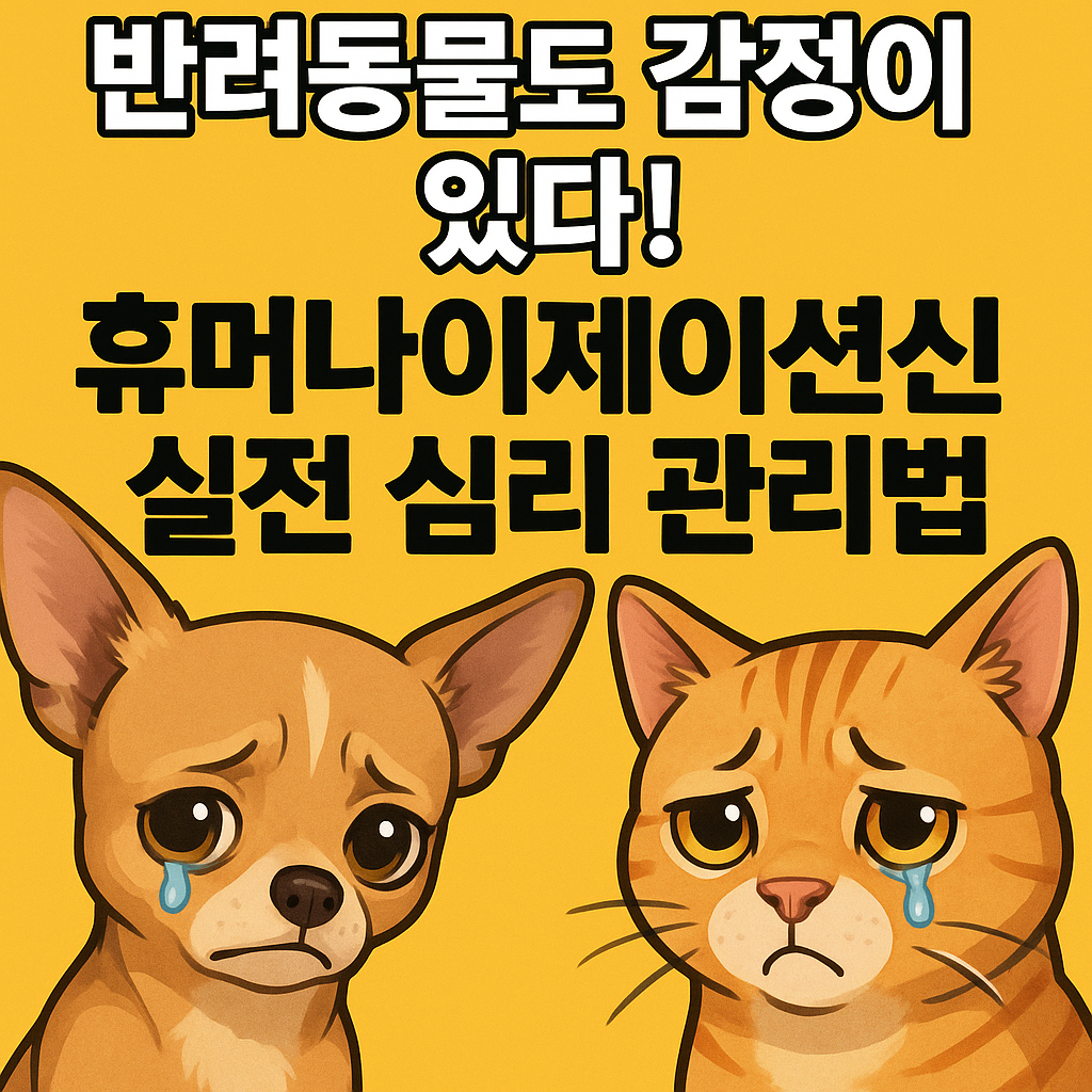 반려동물과의 진짜 교감