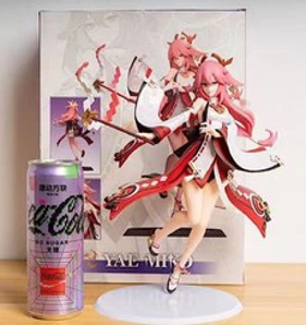 25cm 원신 액션 피규어 카미사토 아야카 PVC 애니메이션 컬렉션 인형 완구 오리지널&#44; 25cm Kamisato Ayaka&#44; with box
