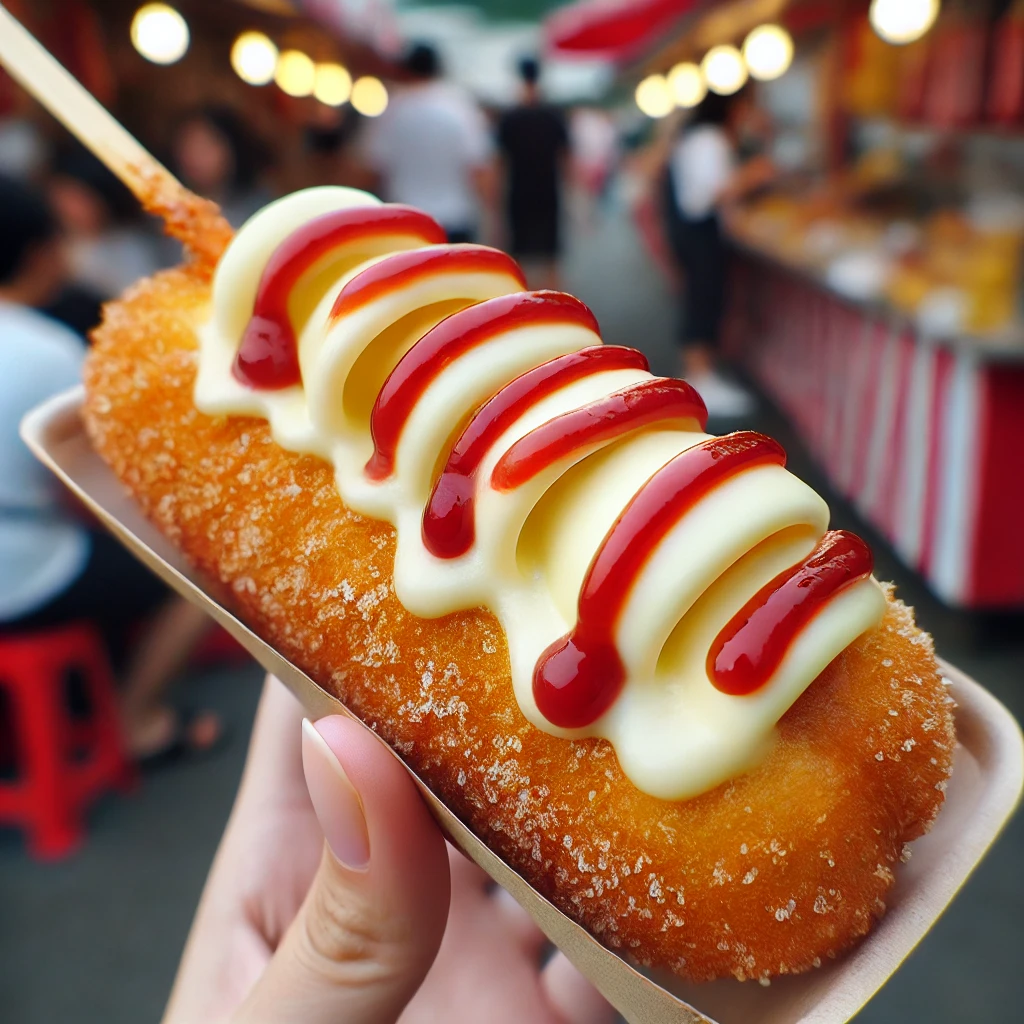 모짜렐라 핫도그 관련 사진