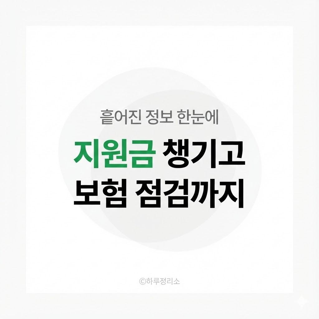 출산 지원금부터 보험까지 한 번에 정리｜출산 전후 꼭 확인해야 할 기준