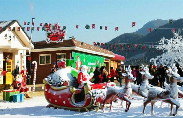 봉화 분천 산타마을 축제2