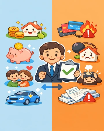 대환 목적 대출 이점과 위험 비교 분석1