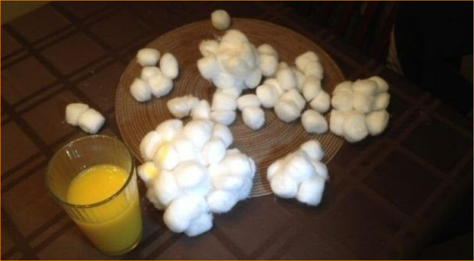 코튼볼 다이어트