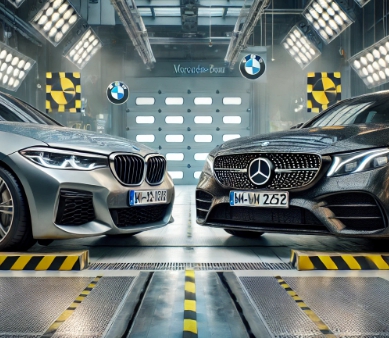 BMW vs 벤츠 자동차