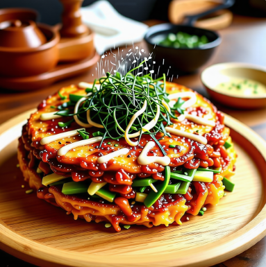 일본식 부침개 오코노미야키(Okonomiyaki) 레시피