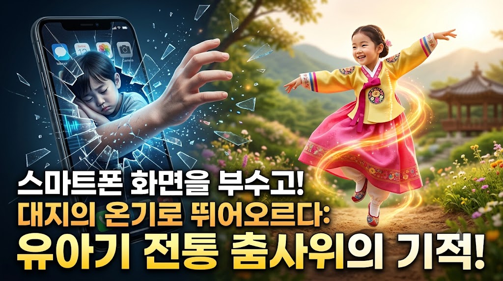 스마트폰 화면을 부수고 대지의 온기로 뛰어오르다: 유아기 전통 춤사위의 굴신과 호흡이 아이들의 척추와 정서 발달에 일으키는 기적의 소마틱스