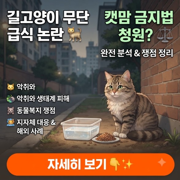 캣맘 금지법