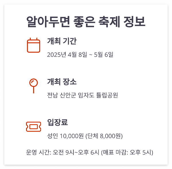 임자도 튤립축제