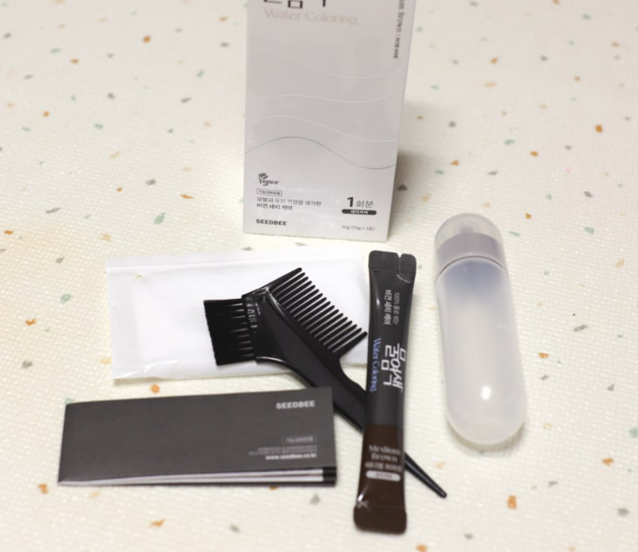 씨드비 물염색 기 내돈내산