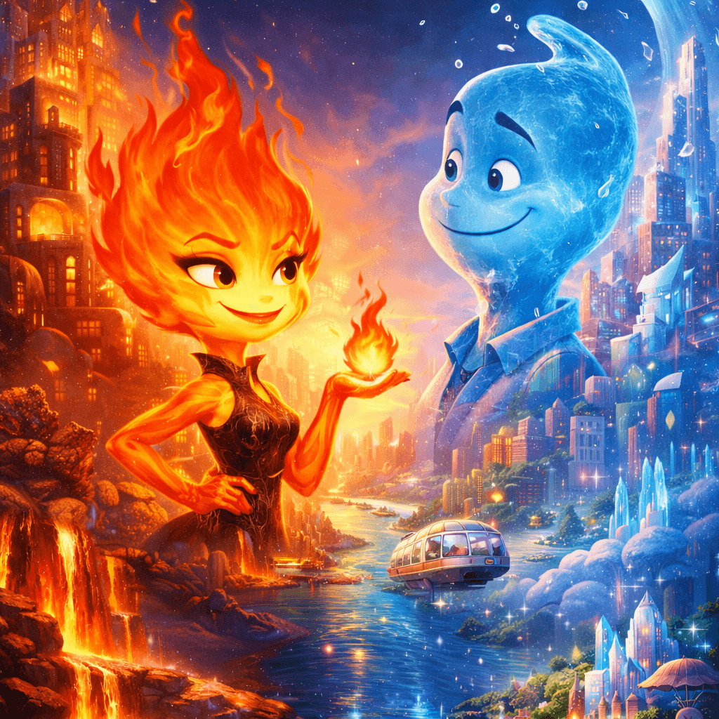 엘리멘탈 포스터