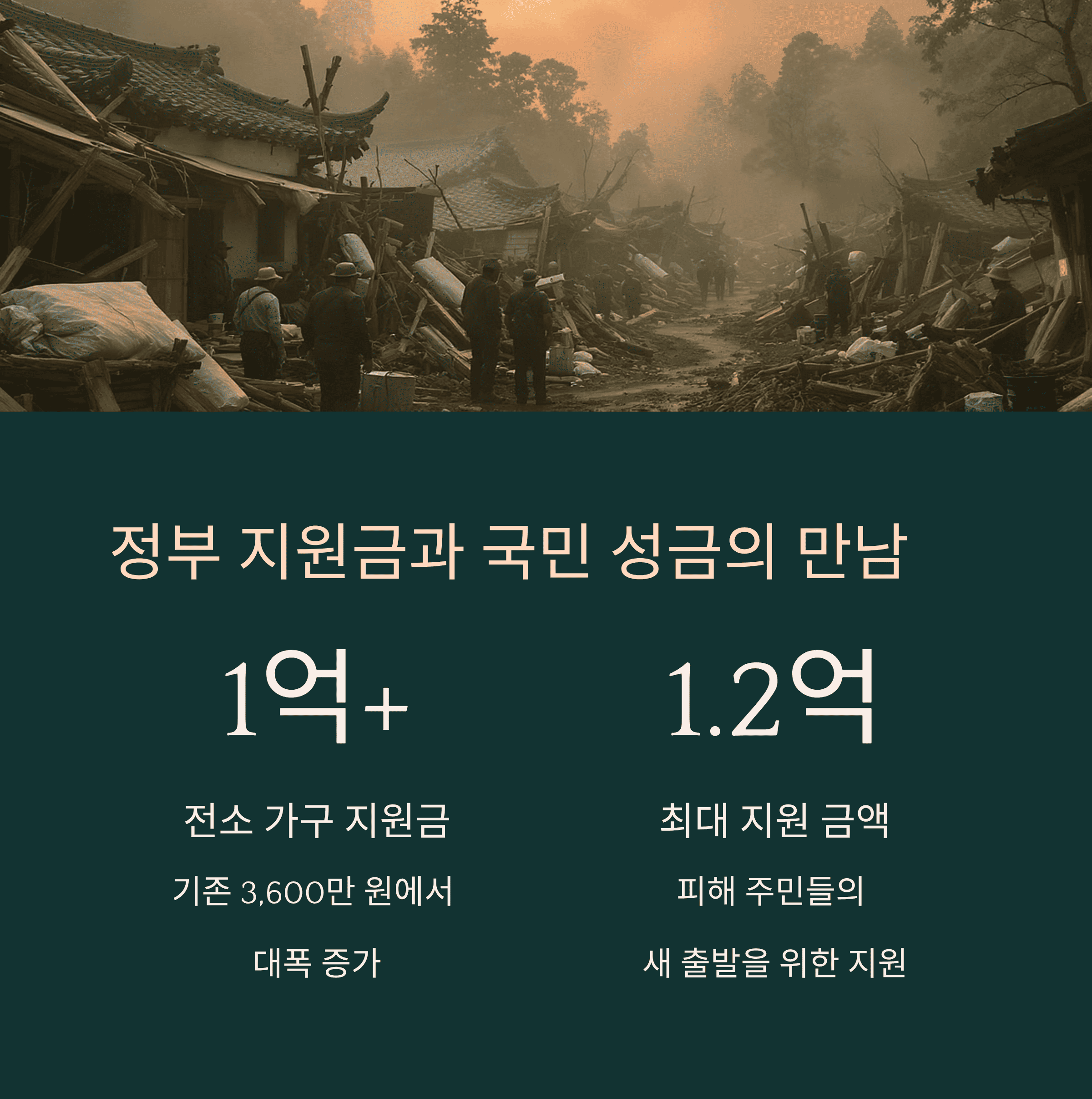 경북 산불 피해 희망은 아직 꺼지지 않았습니다.