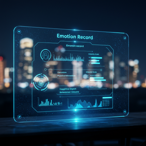 감정을 객관화하는 '감정 기록표' 만들기