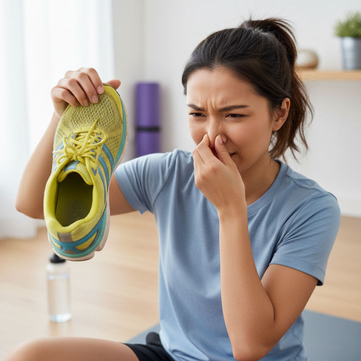 러닝화 냄새 제거