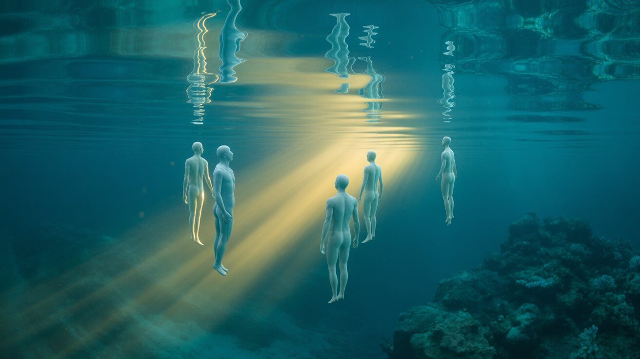 물속에 있는 꿈의 해몽