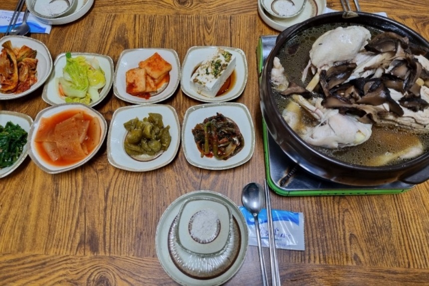 동네한바퀴-순천-닭장-명품산삼막걸리