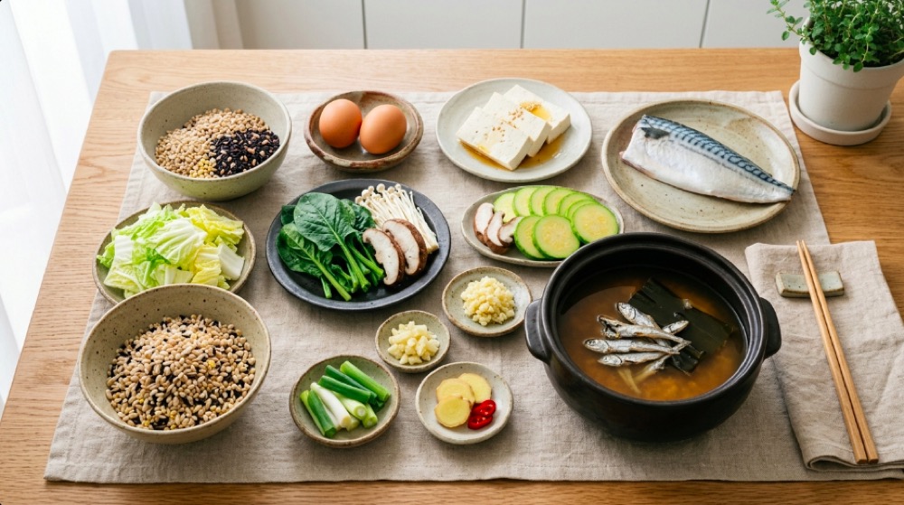 냉방병에 좋은 음식 식단구성