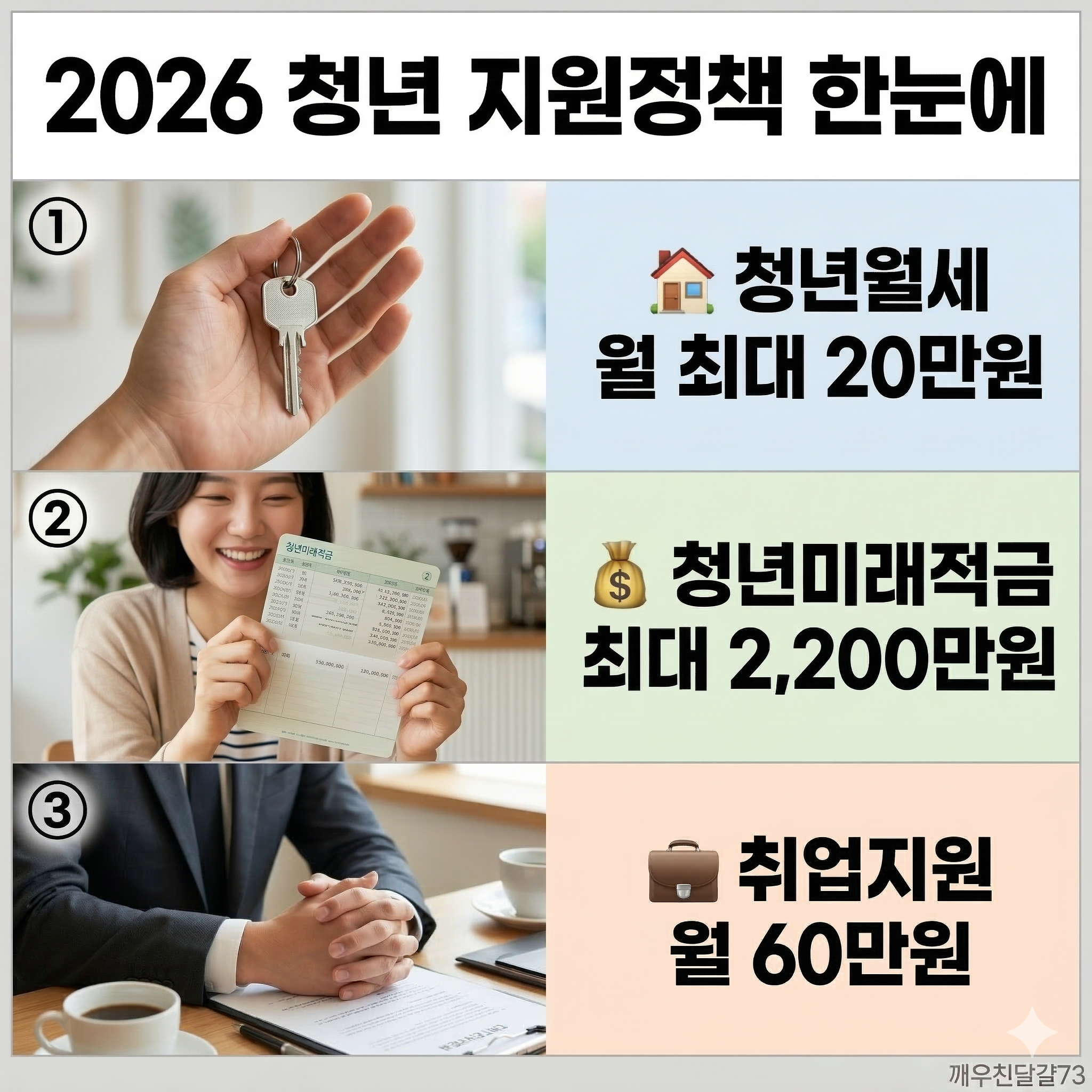 2026 청년 지원정책 총정리 (주거&middot;자산&middot;일자리&middot;문화&middot;교통 한눈에!)
