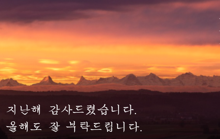 1월 인사말 모음집 카톡·문자·메일용 짧은 인사말 정리