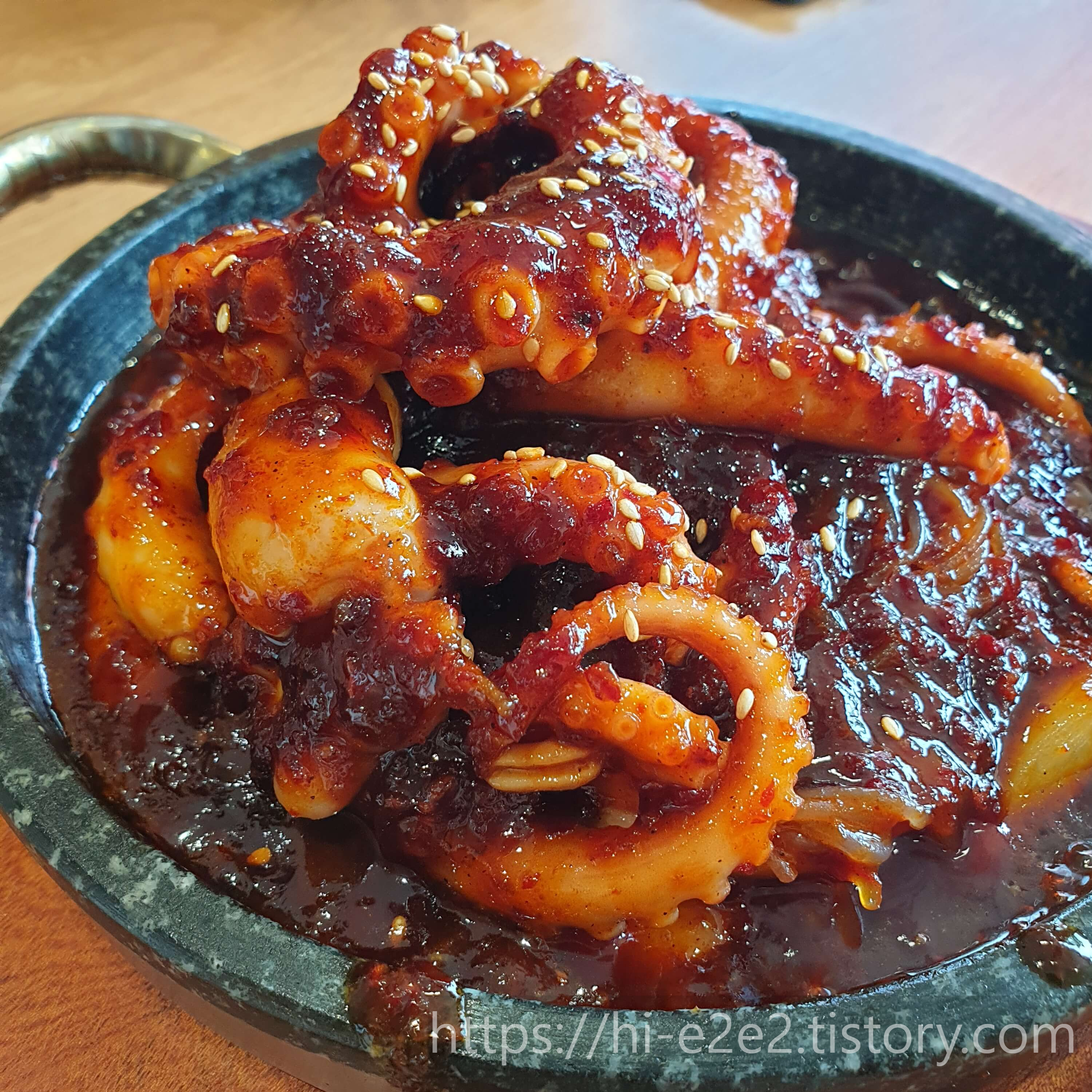 신라식당 낙지볶음