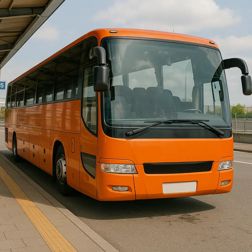 일본 장거리 고속버스의 실사 이미지