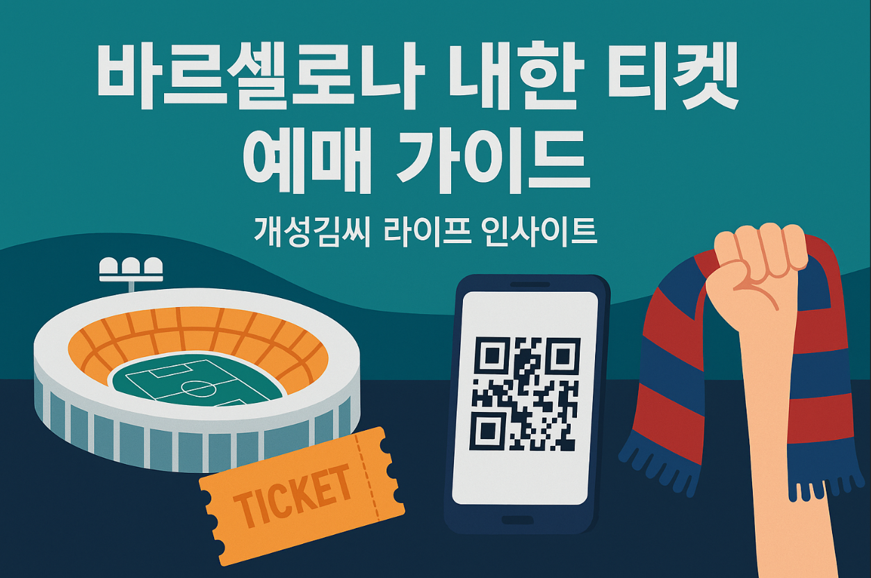 바르셀로나 내한 경기 티켓,바르셀로나 티켓 예매 방법,서울월드컵경기장 좌석,BBQ앱 티켓 이벤트,티켓링크 예매 팁