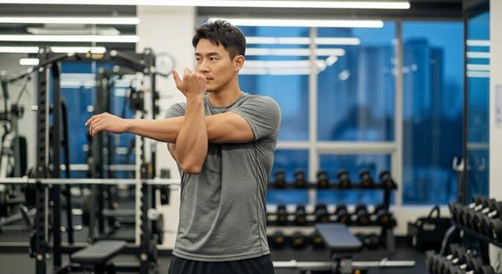 5분만에일자어깨완성