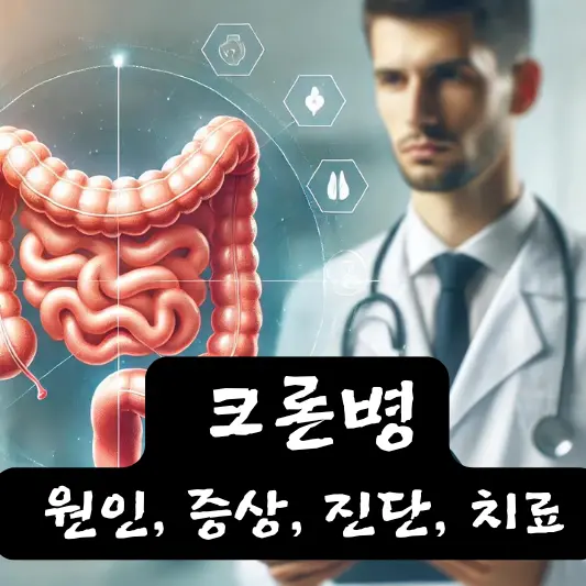 크론병 우너인 증상 진단 이미지