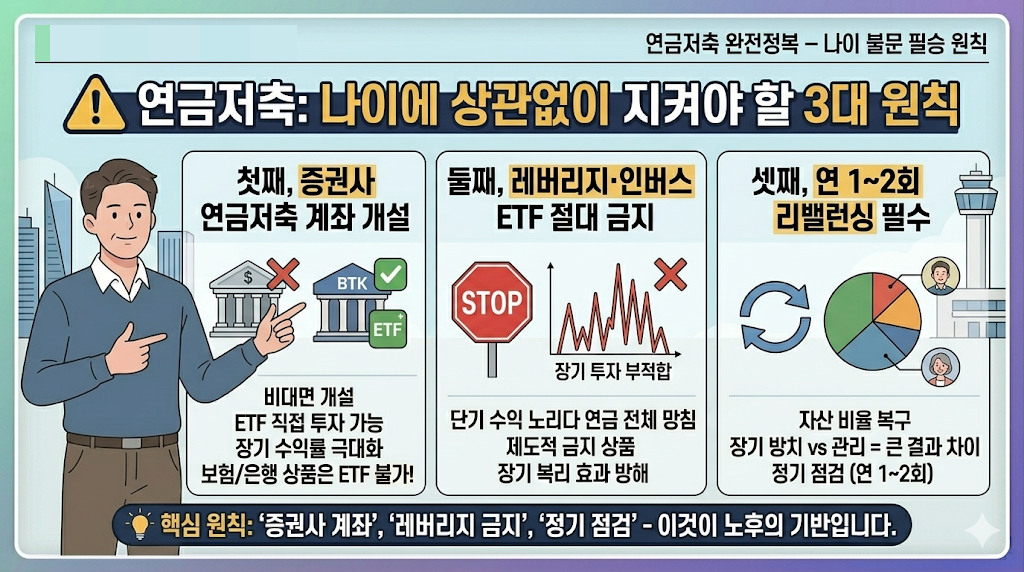 연금저축 투자전략 원칙