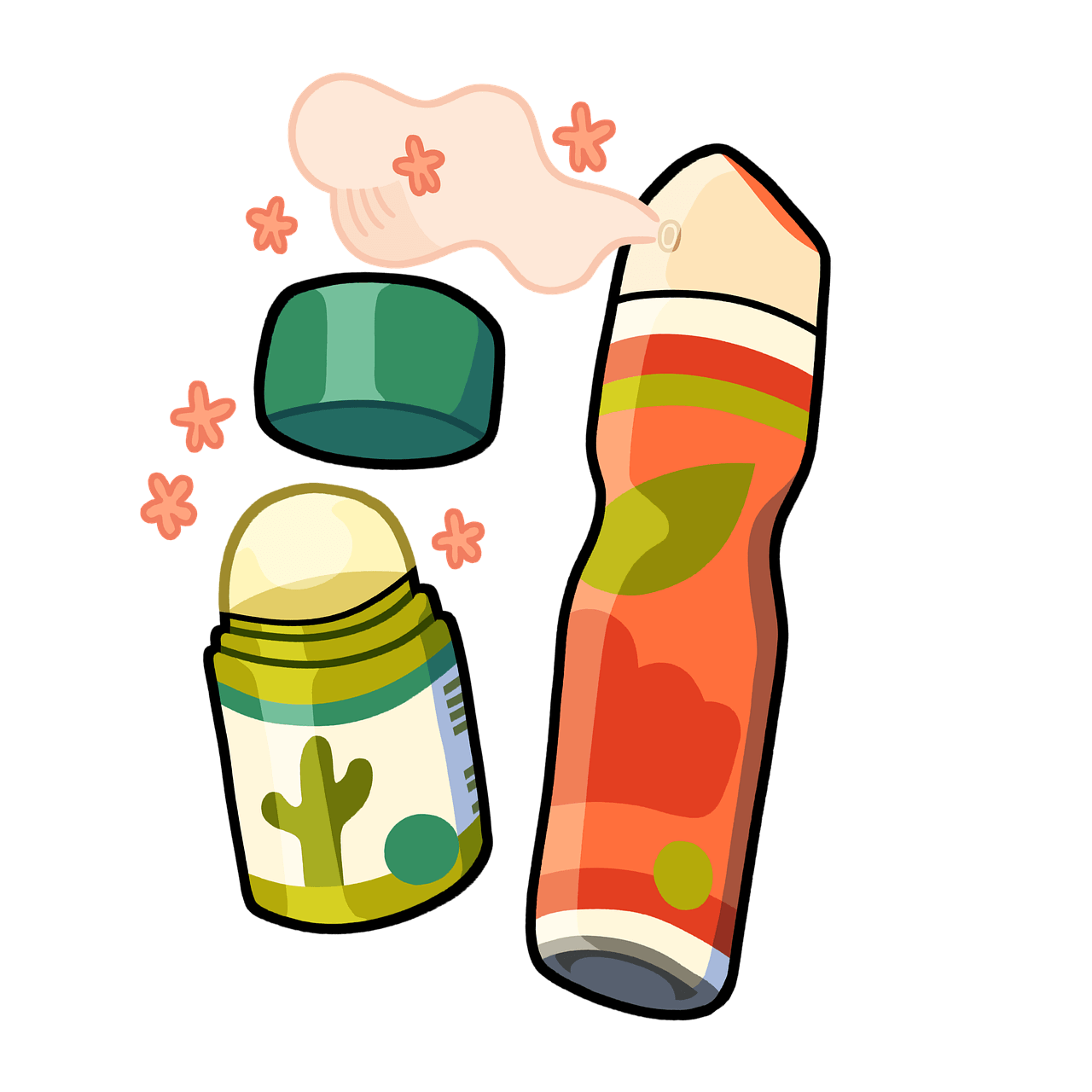 인공적인 좋은 향 냄새