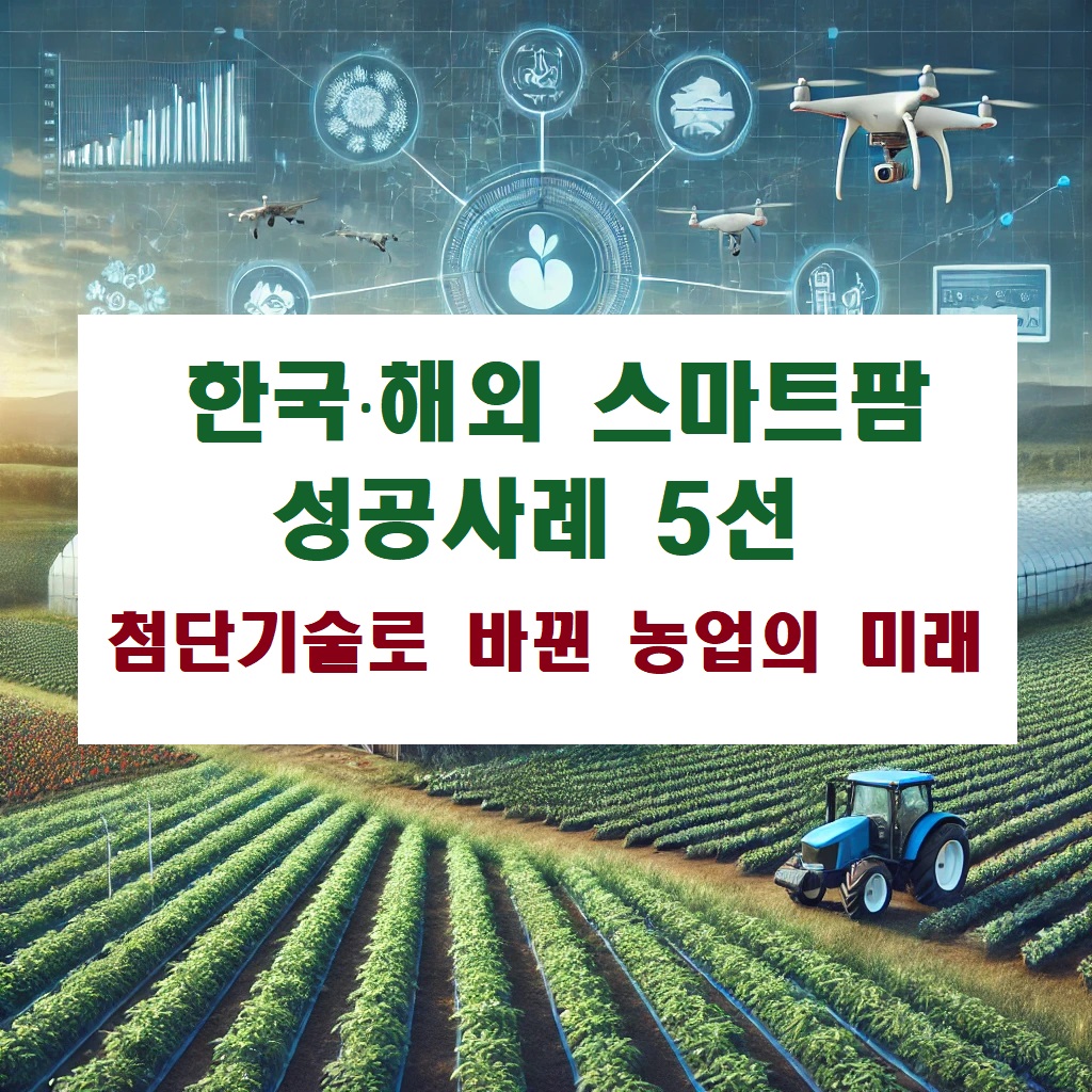 한국·해외 스마트팜 성공사례 5선|첨단기술로 바뀐 농업의 미래