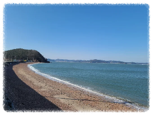 벌천포해수욕장