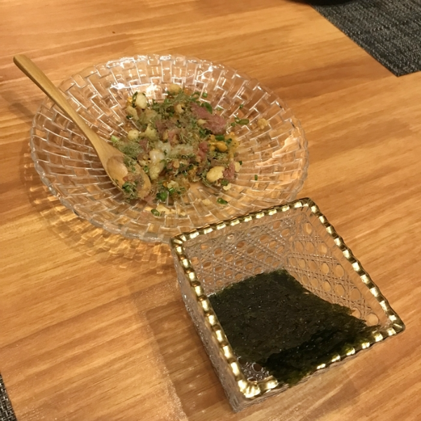 아까미,우니,단새우,김