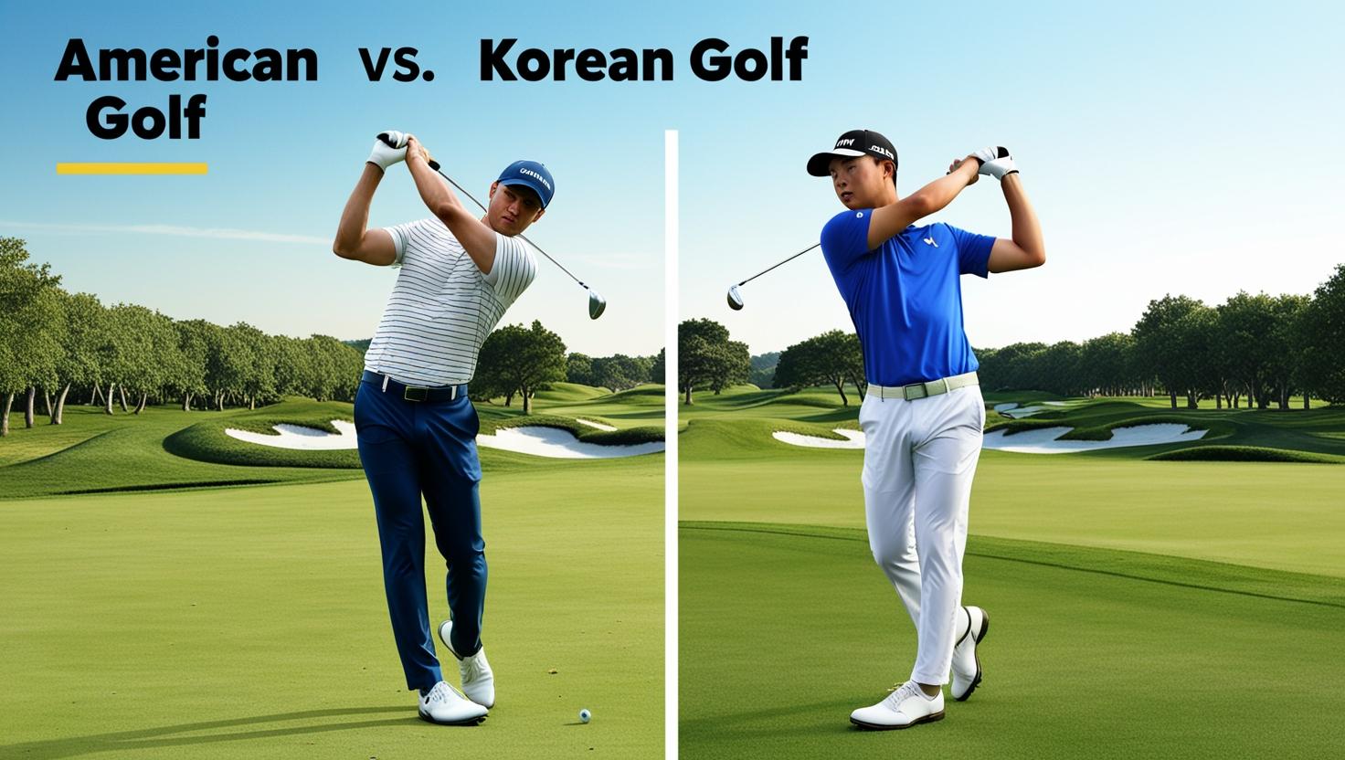 한국골프의 특징과 규모