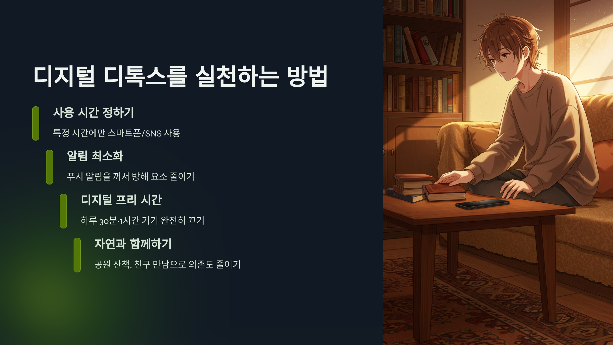 디지털 디톡스를 실천하는 방법